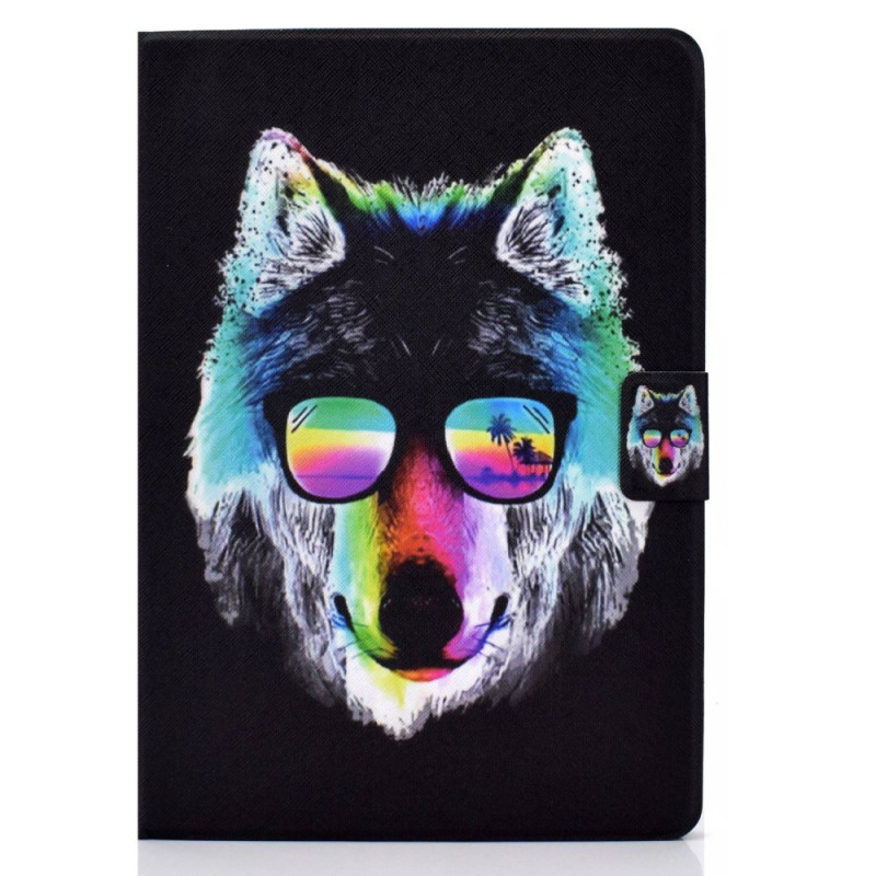 iPad Cover 10.9" (2022) Goggle Wolf