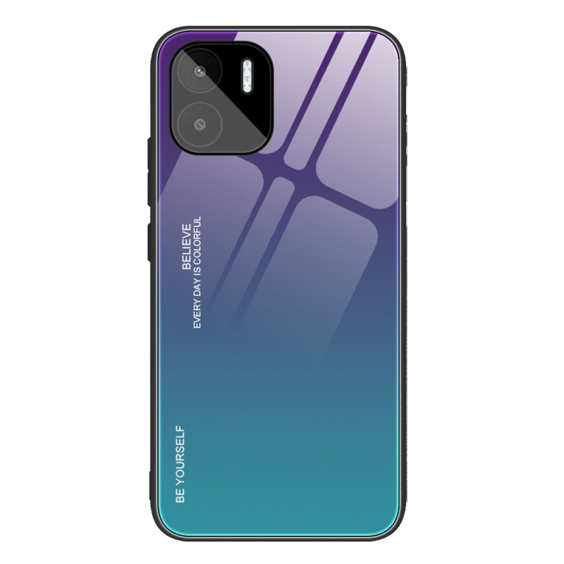 Xiaomi Redmi A1/A2 Tempered Glass Be Yourself Case