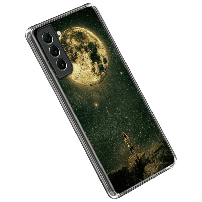 Case Samsung Galaxy S23 5G Flexible Moon Man