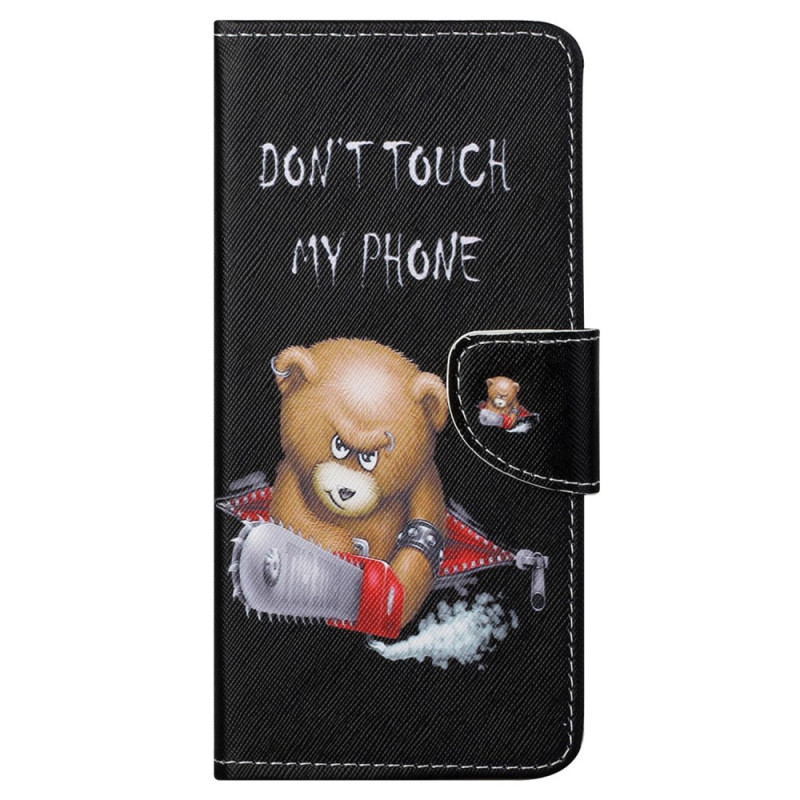 Samsung Galaxy S23 5G Bear Case Don't Touch my Phone