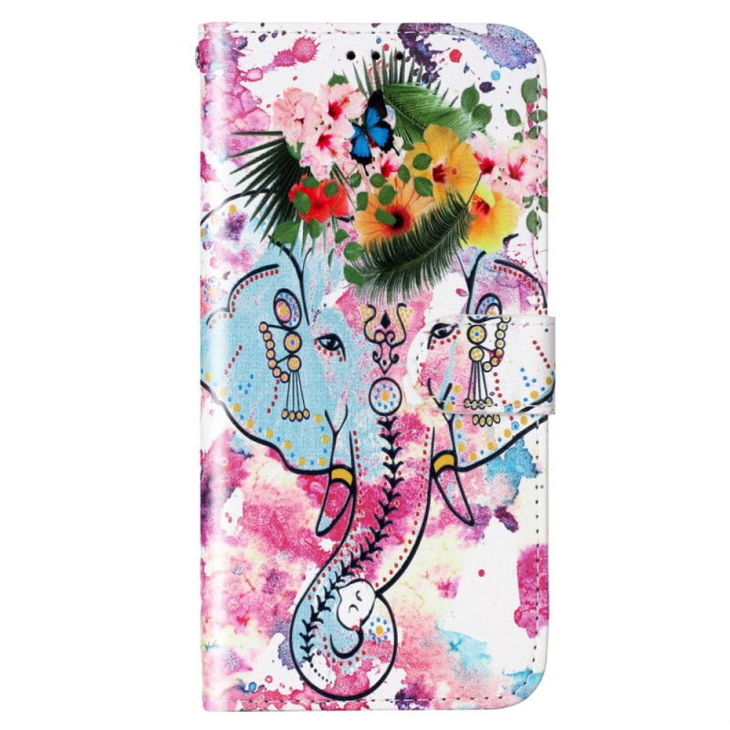 Samsung Galaxy A04s Tribal Elephant Strap Case