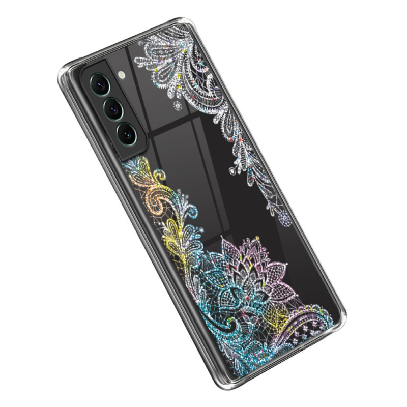 Samsung Galaxy S23 5G Clear Case Mandala Lace