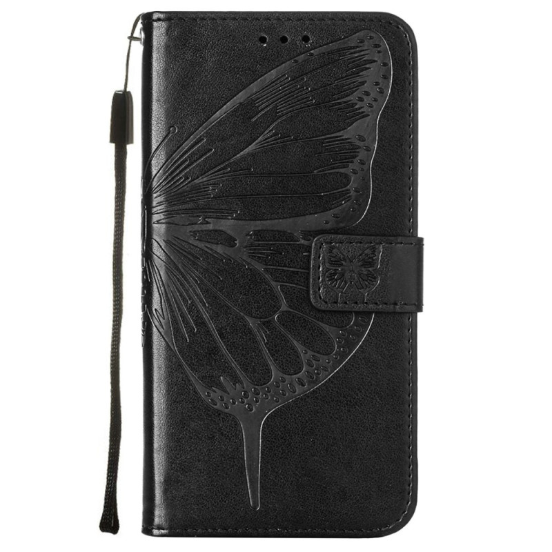 Case Samsung Galaxy S23 5G Butterfly Design with Strap
