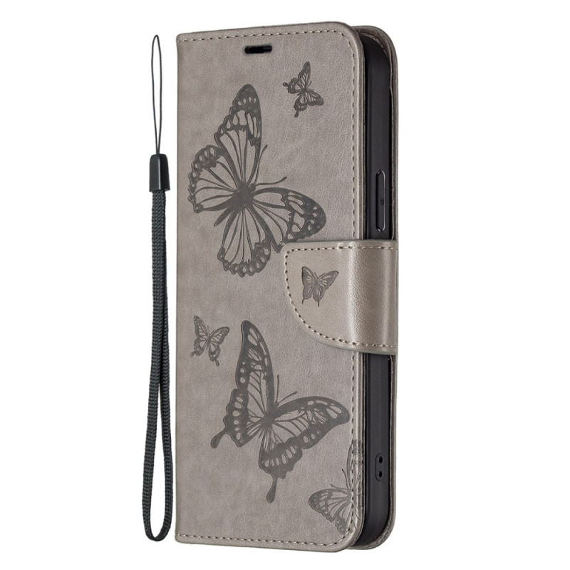 Samsung Galaxy S23 5G Butterflies Strap Case