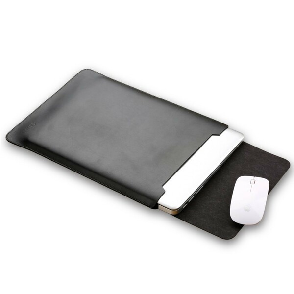 MacBook 12 inch Leatherette Case Magnetic Closing