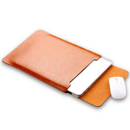 MacBook 12 inch Leatherette Case Magnetic Closing