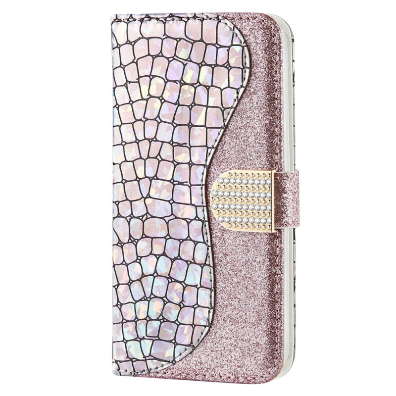 Samsung Galaxy S23 5G Case Croco Diamonds