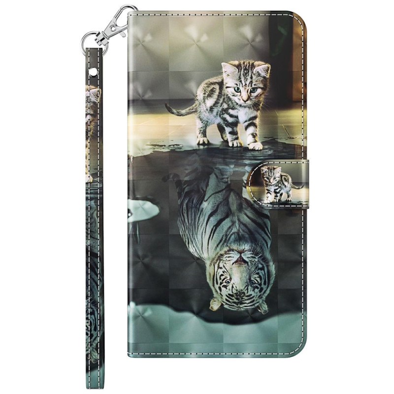 Samsung Galaxy S23 Ultra 5G Dream Kitten Strap Case
