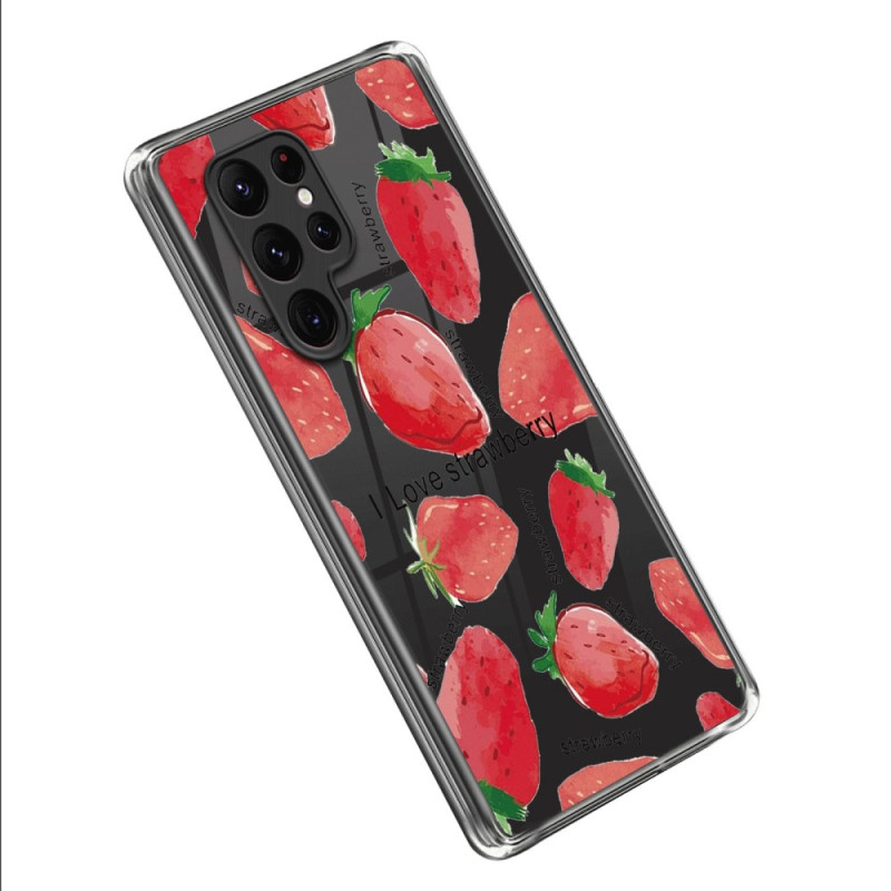 Samsung Galaxy S23 Ultra 5G Strawberry Cover