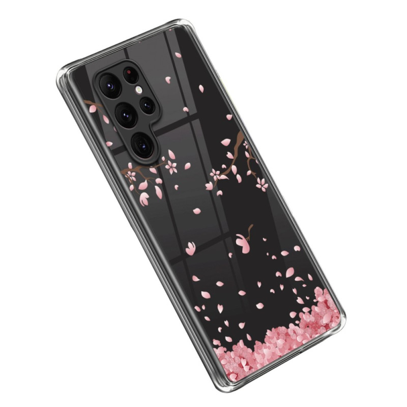 Samsung Galaxy S23 Ultra 5G Case Pink Flowers