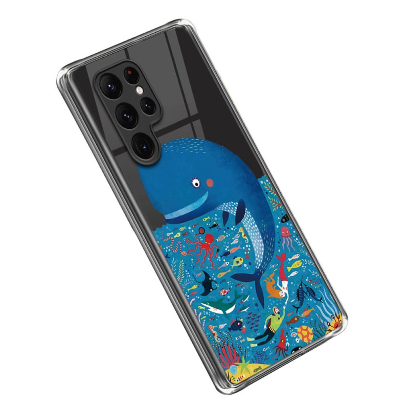 Samsung Galaxy S23 Ultra 5G Whale Case