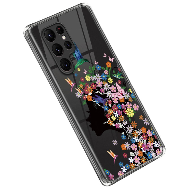 Samsung Galaxy S23 Ultra 5G Head Flower Case