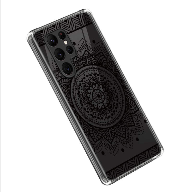 Samsung Galaxy S23 Ultra 5G Mandala Case Black