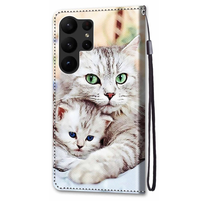 Case Samsung Galaxy S23 Ultra 5G Family of Cats - Dealy