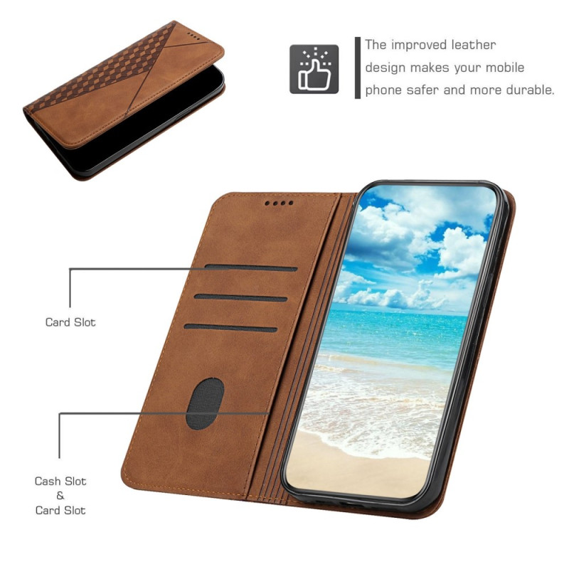 Flip Cover Samsung Galaxy S23 Ultra 5G Style Leather 3D Pattern