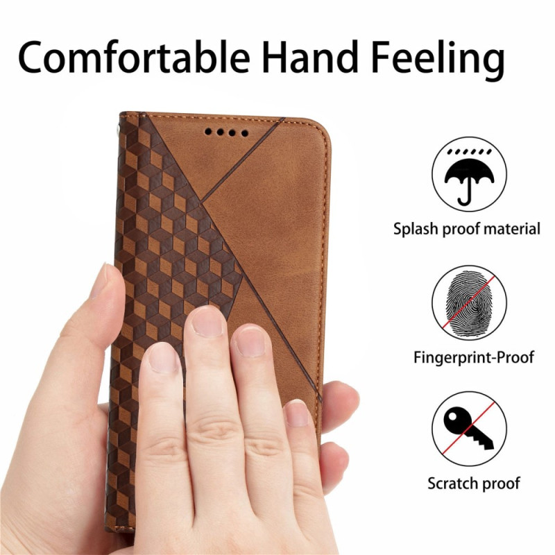 Flip Cover Samsung Galaxy S23 Ultra 5G Style Leather 3D Pattern - Dealy