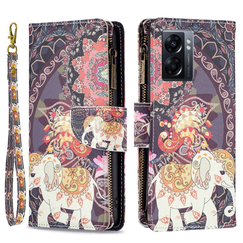 Case Oppo A57 5G Zipped Pocket Elephant