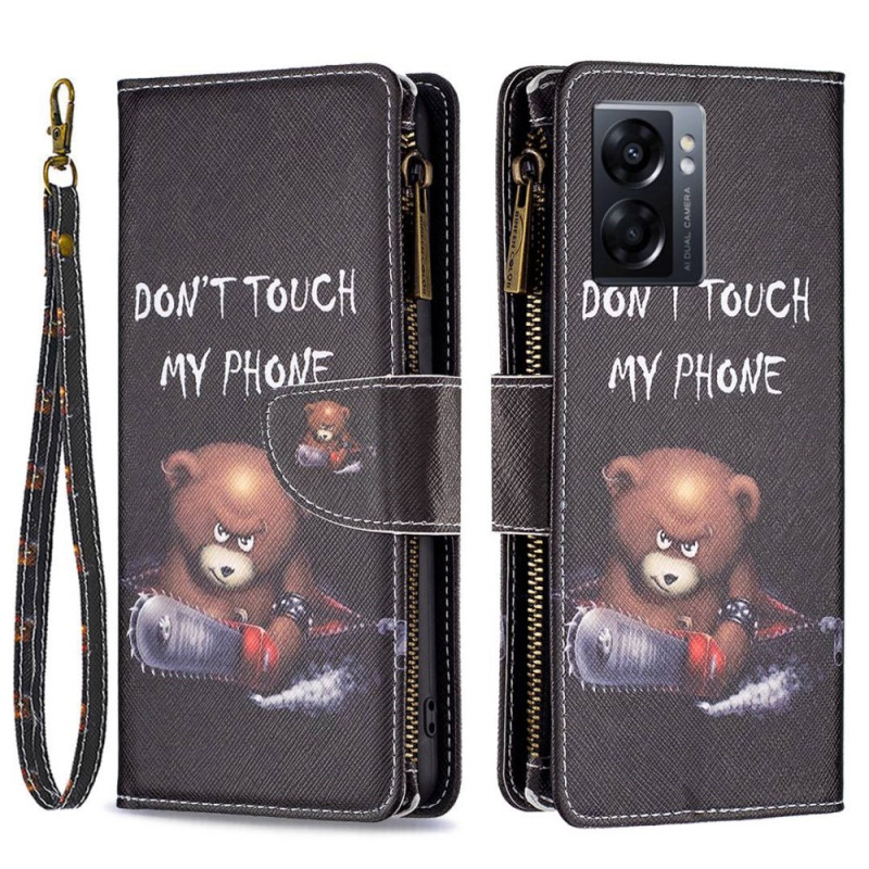 Case Oppo A57 5G Zipped pocket Bear