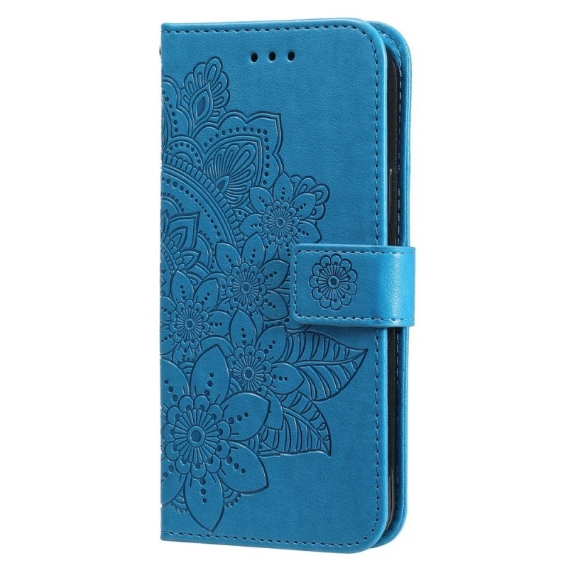 Xiaomi Redmi Note 12/Poco X5 5G Flower Mandala Strap Case