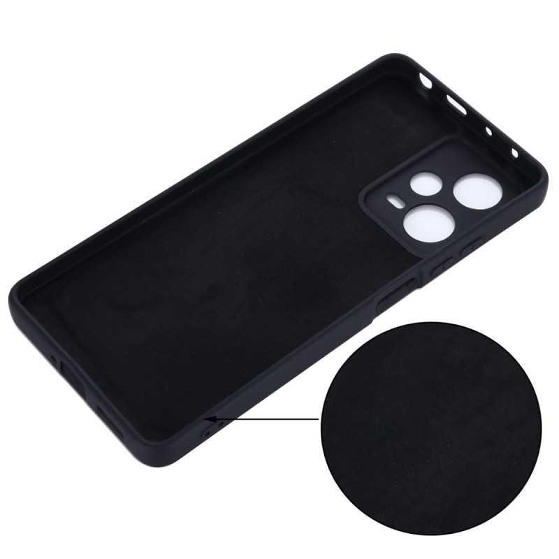 Redmi Note 13 Pro plus 5G Back Cover (Black, Silicon) 