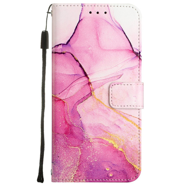 Case Oppo A54 5G / A74 5G Marble with Strap