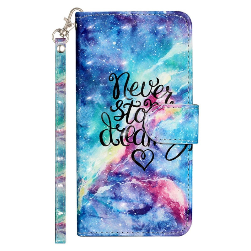 Oppo A57 / A57 4G / A57s Never Stop Dreaming Lanyard Case