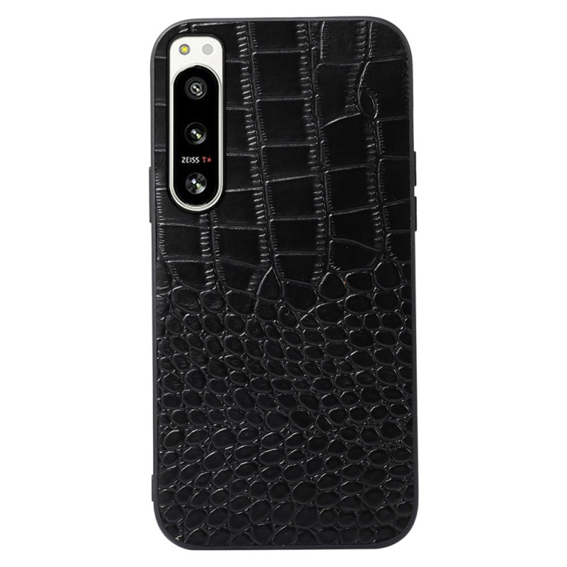 Sony Xperia 5 IV Case Genuine The
ather Crocodile Texture