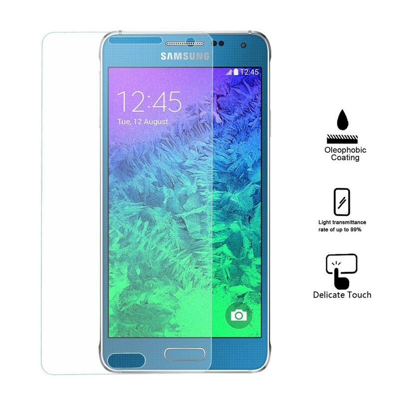 Tempered glass protection for the Samsung Galaxy A7 screen