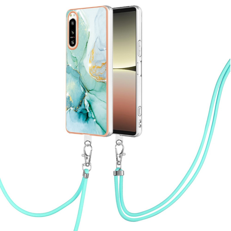 Sony Xperia 5 IV Marble Cord Case