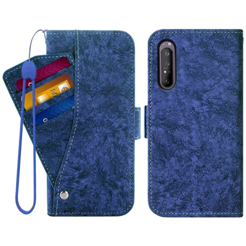 Sony Xperia 1 IV The
ather Case with Rotating Card Holder