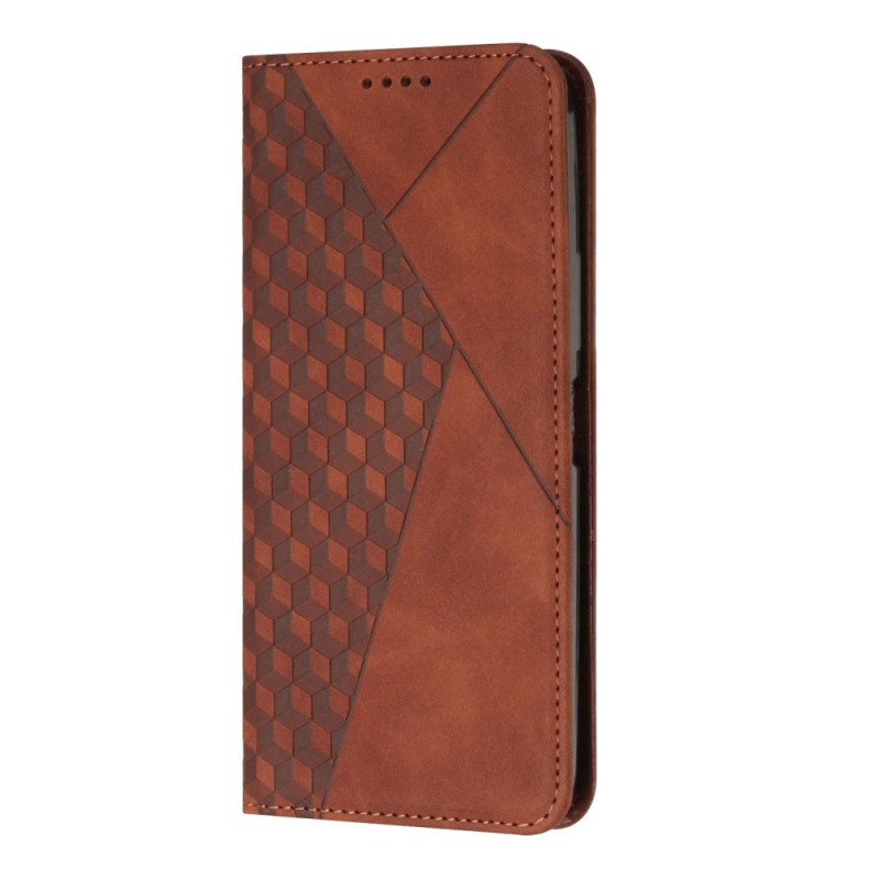 Flip Cover Sony Xperia 1 IV Style The
ather 3D Pattern
