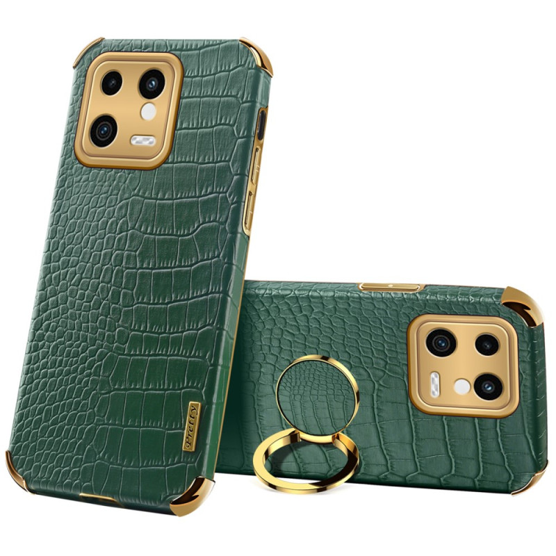 Xiaomi 13 Crocodile Style Case with Ring