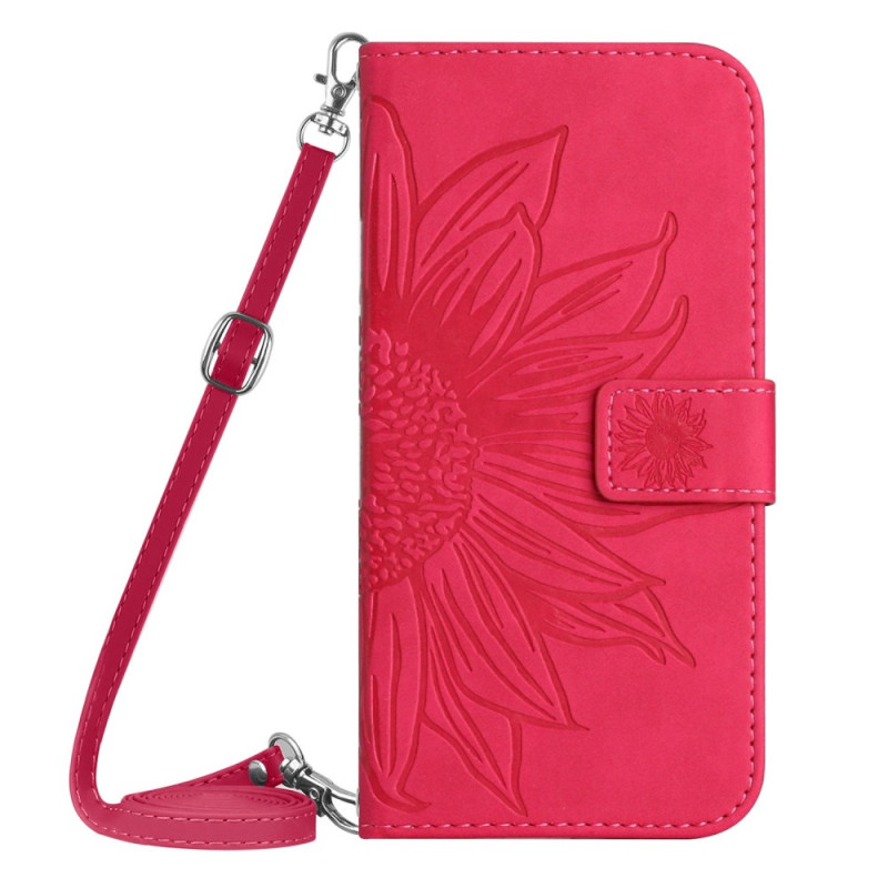 Xiaomi 13 Flower Case with Shoulder Strap