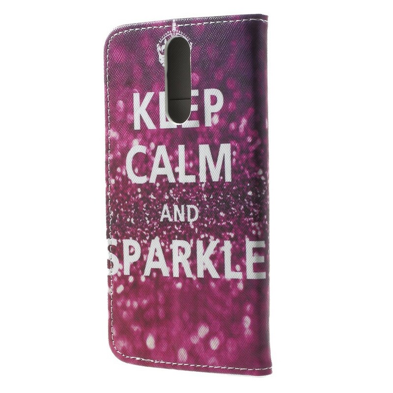 Cover Huawei Mate 10 Lite Keep Calm and Sparkle