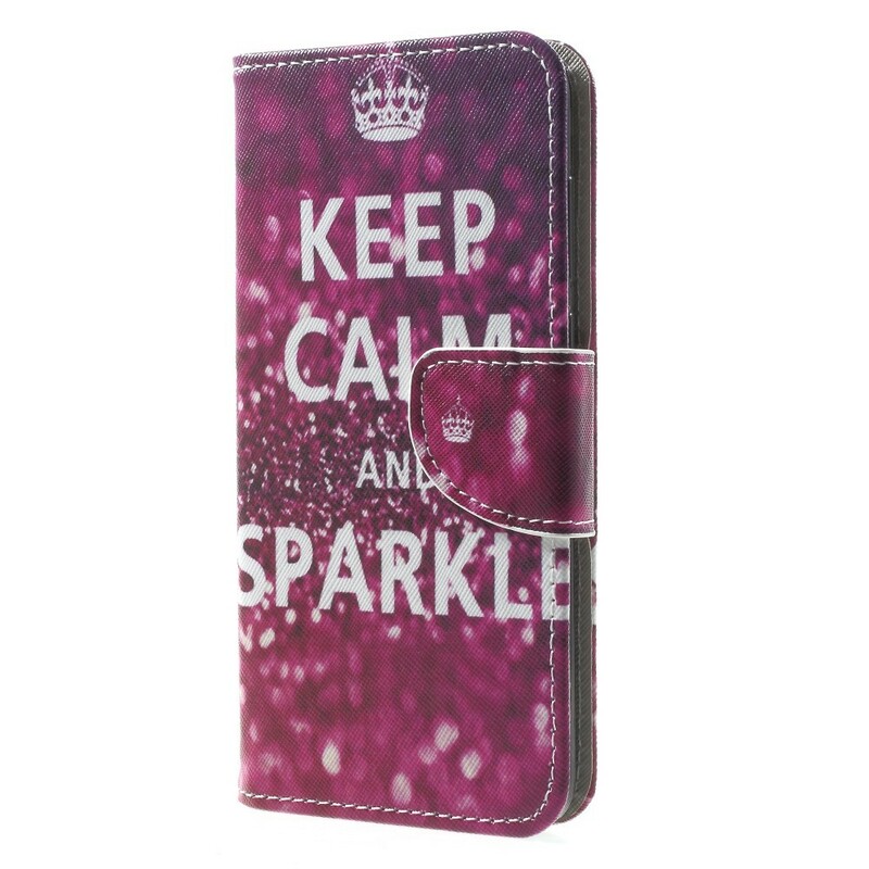 Cover Huawei Mate 10 Lite Keep Calm and Sparkle