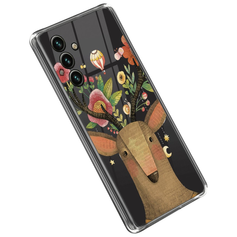Samsung Galaxy A14 5G / A14 Clear Case Tribal Deer