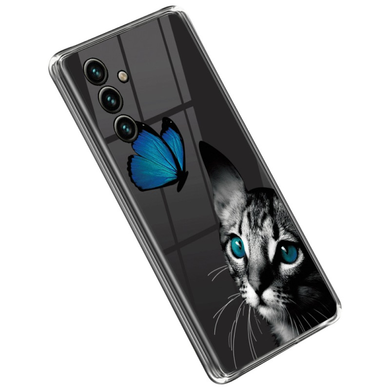 Case Samsung Galaxy A14 5G / A14 Cat and Butterfly