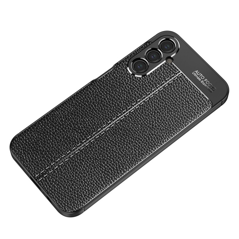 Case Samsung Galaxy A14 5g A14 Leather Effect Lychee Double Line Dealy 7499