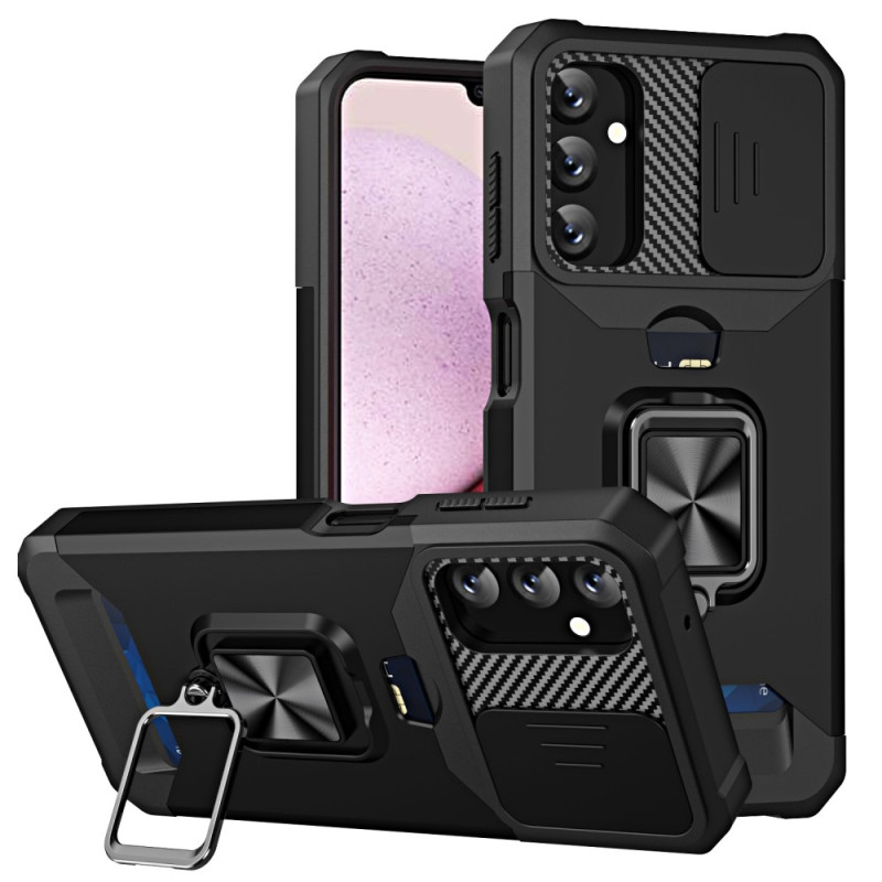 Samsung Galaxy Case A14 5G / A14 Stand, Card Holder and Camera Cover