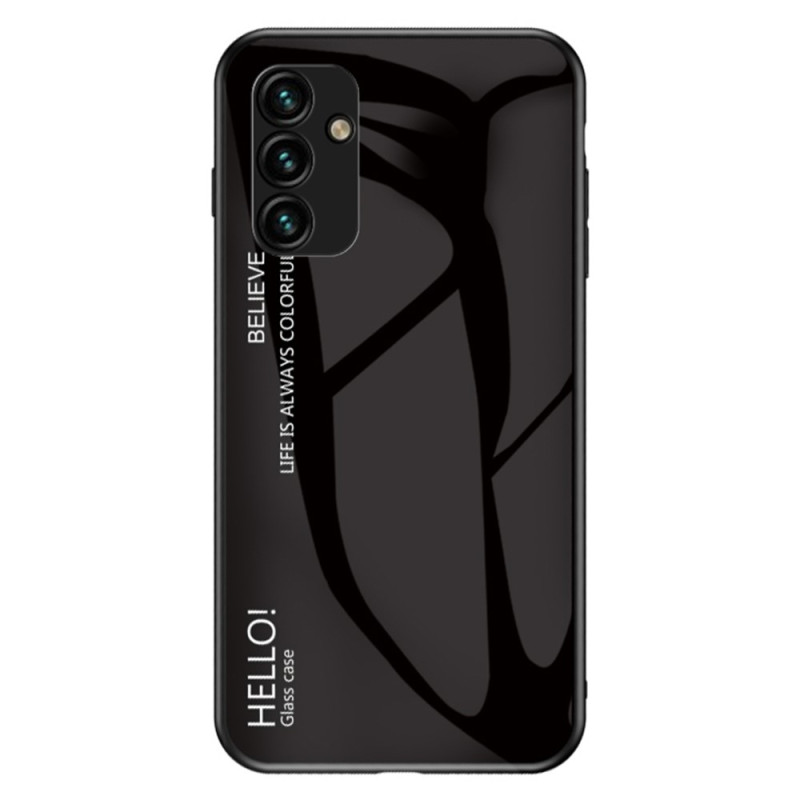 Samsung Galaxy A14 5G / A14 Tempered Glass Case Hello