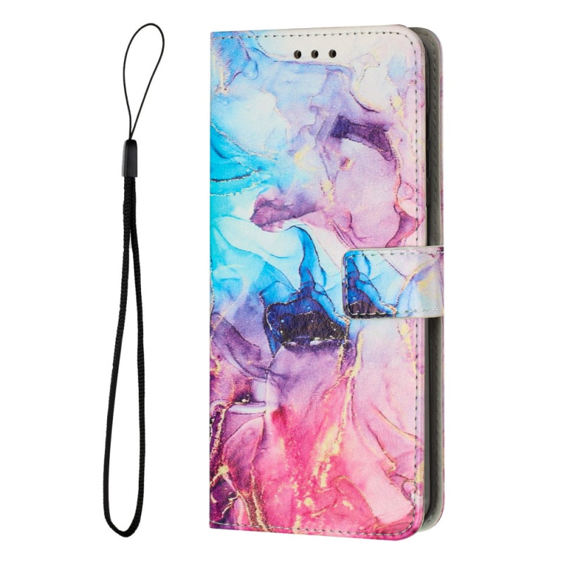 Samsung Galaxy A14 5G / A14 Marble Strap Case