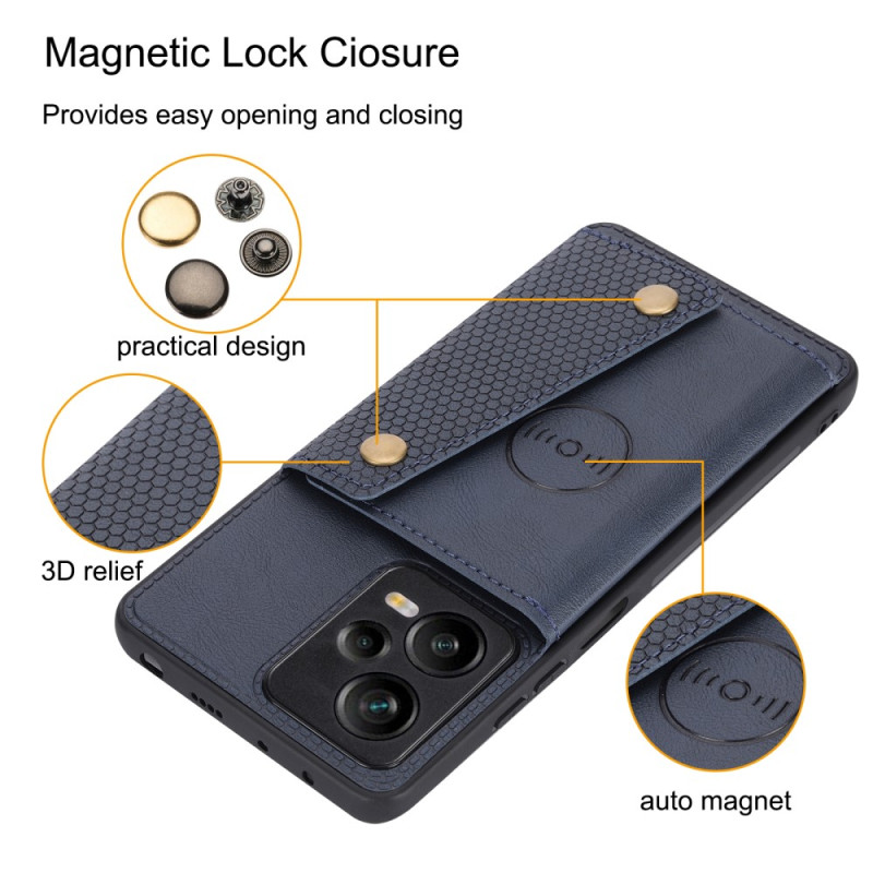  Kukoufey Case for Xiaomi Poco X5 Pro 5G 22101320G 22101320I /  Redmi Note 12 Pro Speed Leather Flip Stand Case Cover,Case for Xiaomi Poco  X5 Pro 5G Case Cover Black 