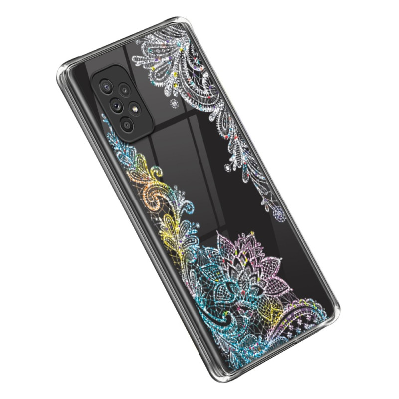Samsung Galaxy A53 5G Clear Case Mandala Lace