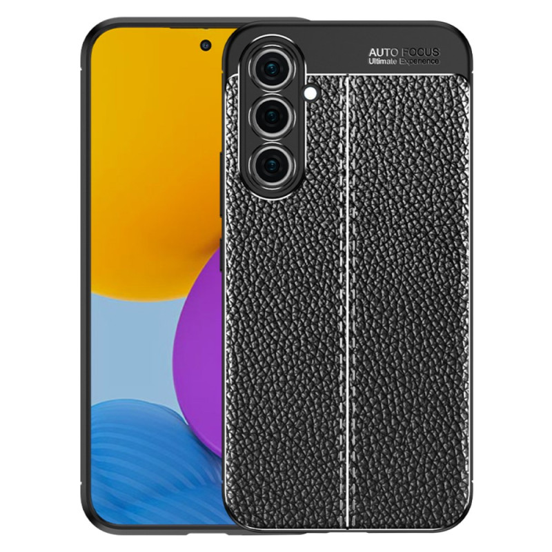 Samsung Galaxy A54 5G The
ather Case Lychee Effect Double Line