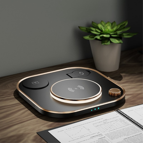3-in-1 Wireless Charger for Mobile and Smartwatch