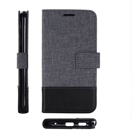 Cover LG V30 Muxma Fabric and Leather Effect
