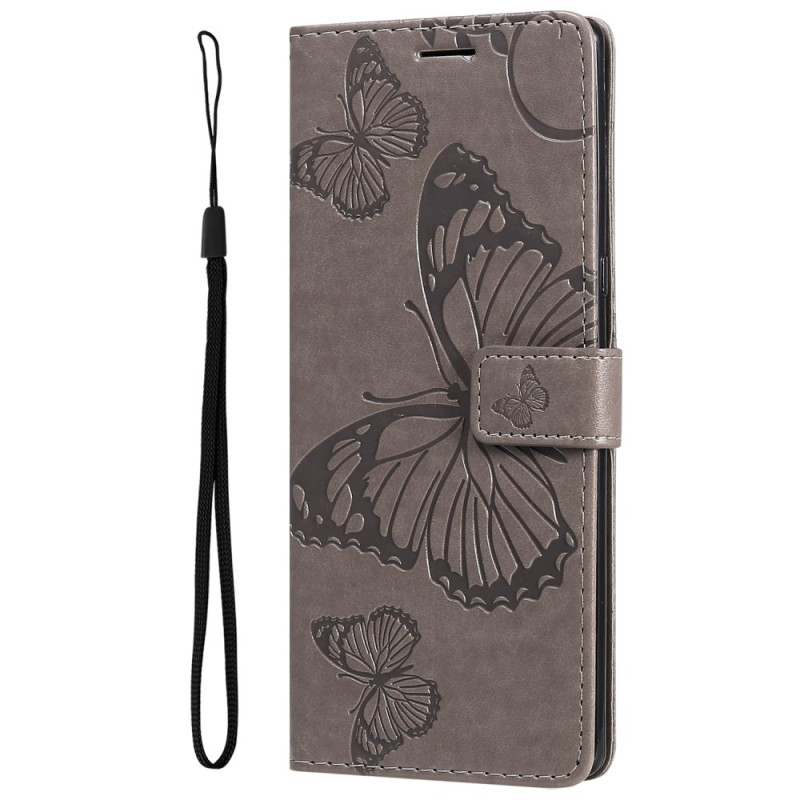Honor Magic 5 Lite 5G / X9a Giant Butterflies Strap Case