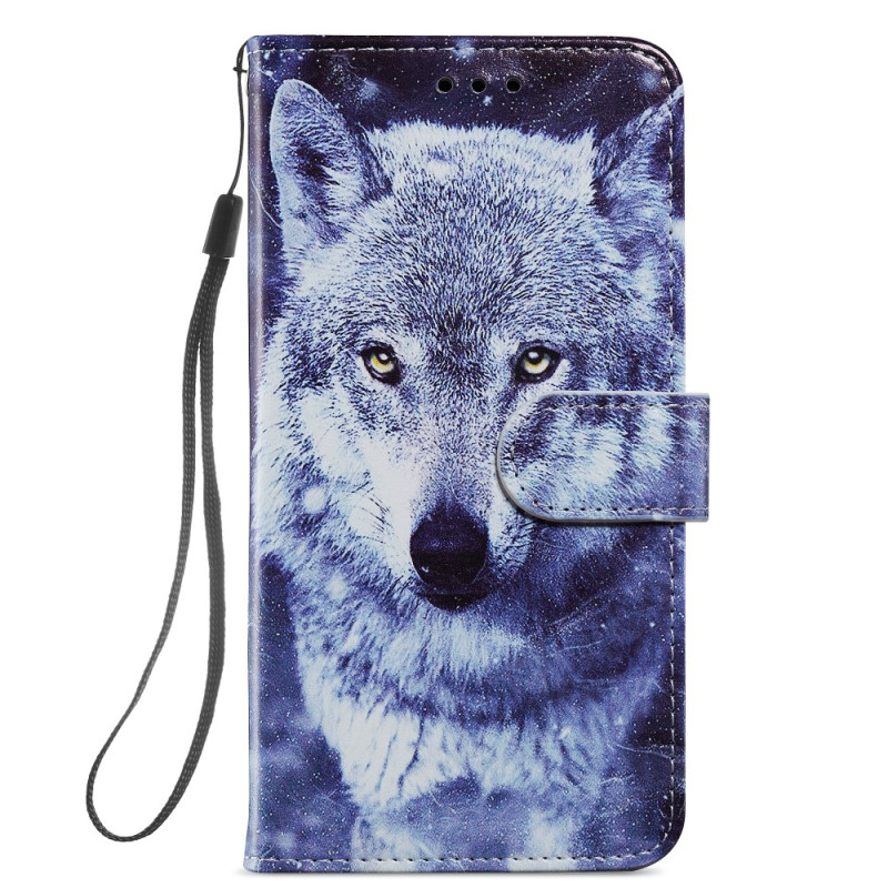 Samsung Galaxy A34 5G Superb Wolf Strap Case