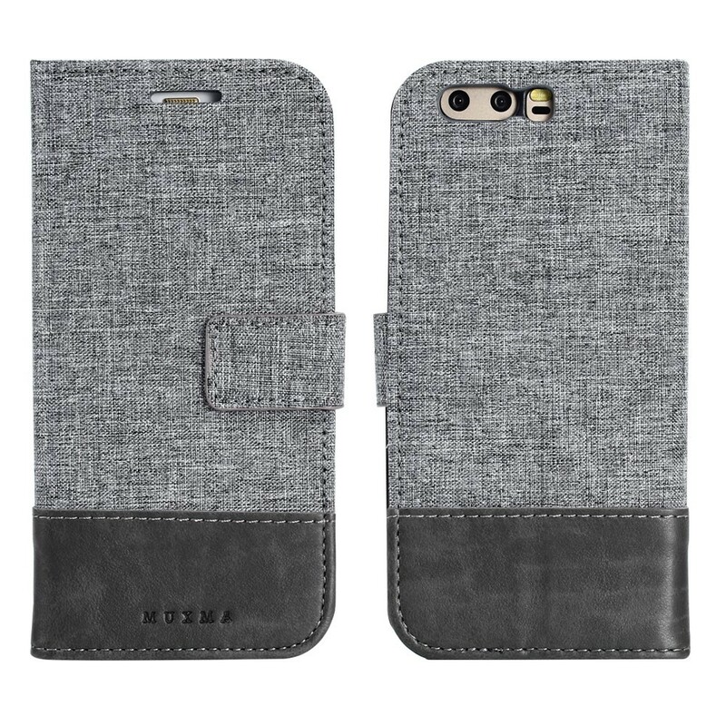 Huawei P10 Muxma Fabric and Leather Effect Case