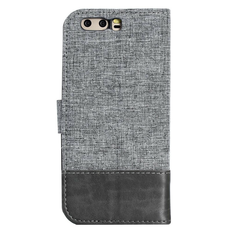 Huawei P10 Muxma Fabric and Leather Effect Case